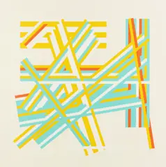 Chance and Order IV by Kenneth Martin, pencil, sold Oct 2025