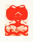Untitled by Chris Ofili, Print Box published by Cubitt Gallery, London unframed ARR Dimensions:plate, sold Oct 2025