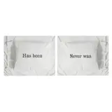 Pillow Talk Prints: Has Been & Never Was by Jonathan Horowitz, ink, offered Oct 2025