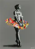 En Pointe by Martin Whatson, screenprint, sold Oct 2025