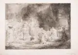 The Hundred Guilder Print by Rembrandt Harmensz van Rijn, Print' Etching with drypoint and engraving, circa, offered Mar 2025