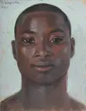Portrait d'un jeune homme by Albert Dequène, Pastel, sold Mar 2025