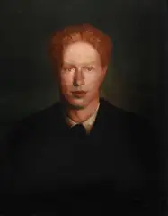 Portrait of arthur christie (1895-1975) by Glyn Warren Philpot, Oil on canvas Variously inscribed to labels attached to stretcher, sold Mar 2025