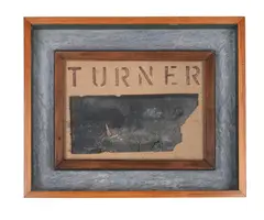 Turner by Dick Lee, 1976, Mixed media construction, sold Mar 2025
