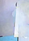 Untitled by Shuhua Jin, Mixed media on paper, sold Mar 2025