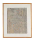 88/36/d by Keith Milow, Oil on lead, sold Mar 2025