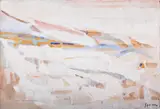 Untitled by Árpád Szenes, Gouache, sold Mar 2025