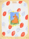 Polymnia xvi by Joe Tilson, 1995, Gouache on paper, sold Mar 2025