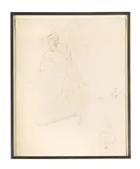 Preparatory sketches for 'constructed torso' by Naum Gabo, Pencil, offered Mar 2025