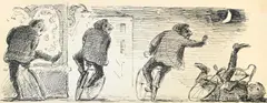 Excess of intake over exercise by Edward Ardizzone, Ink, sold Mar 2025