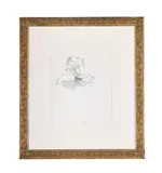 Portait of a gentleman by Cecil Beaton, Pencil, sold Mar 2025