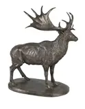 Great irish deer, a limited edition silvered model of a stag by Stephen Melton, sculpture, offered Mar 2025