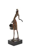 Water carrier by Bernard Kim, Bronze, sold Mar 2025