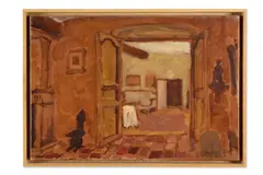 Interior, domaine des jasses by Anthony Murphy, Oil on canvas, sold Mar 2025