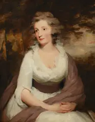 Portrait of lady ramsay of balmain by Henry Raeburn, Oil on canvas, sold Feb 2025