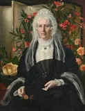 Portrait of mrs jane brand by Frederick Sandys, Oil on canvas, sold Feb 2025