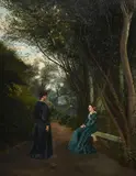 Untitled by George Howard, 9th Earl of Carlisle, Oil on canvas, sold Feb 2025