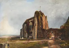 The church of st thomas the martyr by Henry Mark Anthony, Oil on canvas, offered Feb 2025