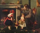 Playtime by James Hayllar, Oil on canvas, sold Feb 2025