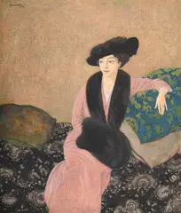 Lady cynthia asquith by Edmund Dulac, Watercolour, sold Feb 2025