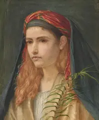 Amineh by Constance Phillott, Watercolour, sold Feb 2025