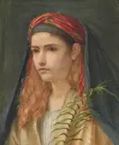 Amineh by Constance Phillott, Watercolour, sold Feb 2025