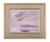Sky, sea, rocks by Albert Houthuesen, oil, sold Feb 2025