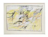 Abstract composition by Teddy Millington Drake, Mixed media, sold Feb 2025