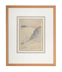 The englishman's grave, view over the bosphorus by Hercules Brabazon Brabazon, Watercolour and pencil, offered Feb 2025