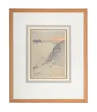 The englishman's grave, view over the bosphorus by Hercules Brabazon Brabazon, Watercolour and pencil, offered Feb 2025