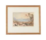 View of snowdon by John Varley, 1837, Watercolour, sold Feb 2025
