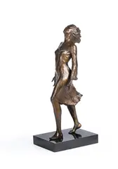 Sudden breeze by Gwen Marcus, 1997, Bronze, sold Feb 2025
