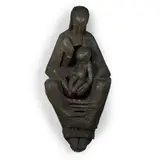 Madonna and child by Willi Soukop, mixed media, offered Feb 2025