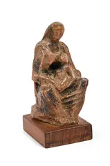 Madonna and child, maquette by Willi Soukop, Resin Height, offered Feb 2025