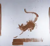 Shadow Cat by Richard Hambleton, Acrylic on canvas, offered Feb 2025