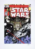 Star Wars by Stan Lee, pencil, offered Feb 2025
