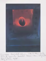 Sun Stone by Andy Goldsworthy, Stone, Borrowdale Volcanic Stone C-type print in colours laid down onto card, sold Feb 2025