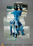 Skater by David Hockney, Offset lithograph printed in colours, sold Feb 2025
