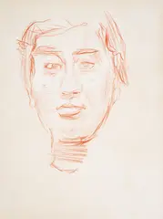 Olda by Oskar Kokoschka, lithograph and nine, sold Feb 2025