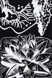 Night Pond by Paul Morrison, Screenprint with blind embossing, sold Feb 2025