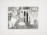 Islam by Julian Trevelyan, Etching, sold Feb 2025