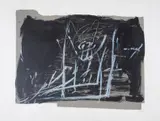 Composition by Antoni Tàpies, Lithograph printed in colours, circa, sold Feb 2025