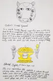 Calves Head Giant IV by Andy Warhol, Offset lithograph extensively hand-finished with watercolour, sold Feb 2025