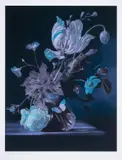 The Watching Hour by Matthew Weir, Screenprint in colours embellished with phosphorescent ink, offered Feb 2025