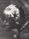 Self-Portrait in Reflection of Car Headlight by Imre Kinszki, Gelatin silver print , circa, sold Feb 2025