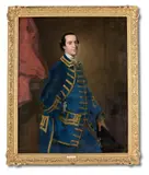 Portrait of thomas legh (1735-75) by Thomas Hudson, Oil on canvas, sold Jan 2025