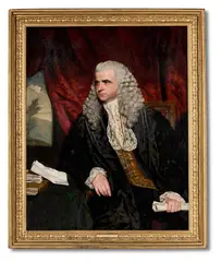 Portrait of judge george lewis newnham by John Opie, Oil on canvas laid to board, sold Jan 2025