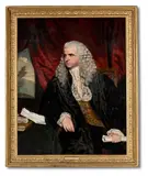 Portrait of judge george lewis newnham by John Opie, Oil on canvas laid to board, sold Jan 2025
