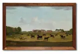 Views of adlington hall and park by Thomas Bardwell, Oil on canvas, a set of four Each, sold Jan 2025