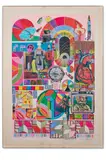B.a.s.h. pink by Eduardo Paolozzi, Screenprint in colours, with collage, sold Jan 2025
